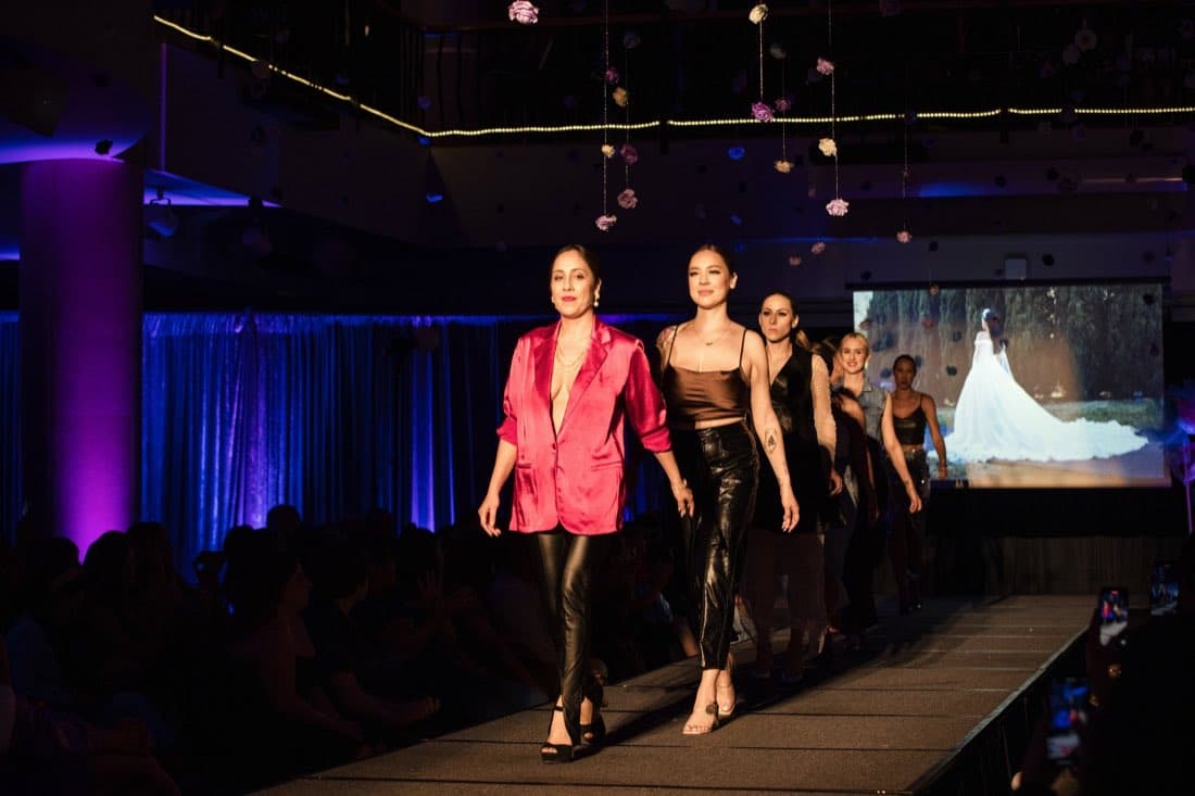 Fashion show preparation